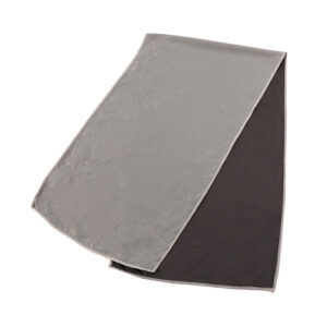 Nolderll Grey Microfiber Cooling Towel - Lightweight Quick-Dry Instant Chill Neck Wrap