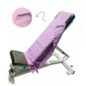 Nolderll Anti-Skid Silicone Dot Gym Bench Towel - Ultra-Absorbent Microfiber Bench Protector