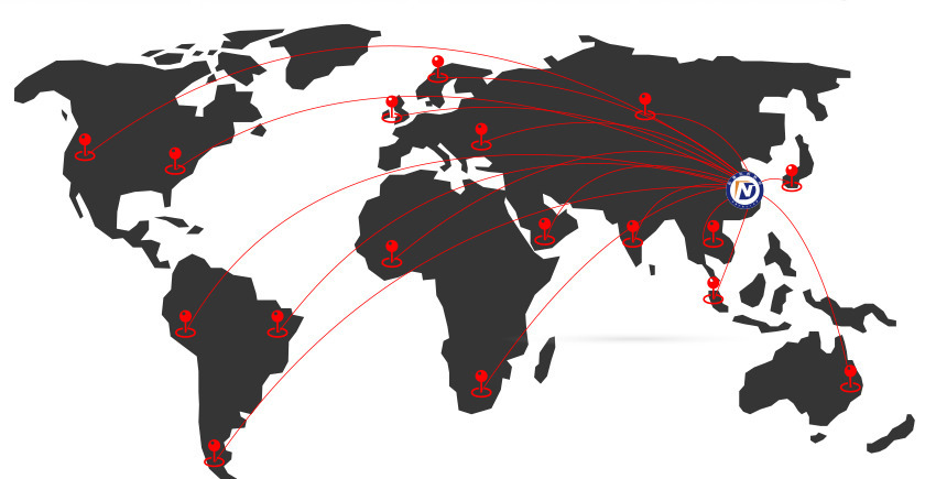 Worldwide sales network covering more than 30 countries